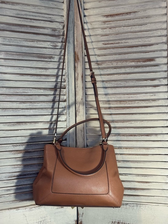 Kate Spade NY Darcy Pebbled Leather Medium Satchel Crossbody - Picture 4 of 15